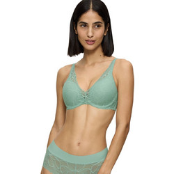 Triumph Body Make-Up Illusion Lace Σουτιέν για Βαθύ Ντεκολτέ με Ελαφριά Ενίσχυση με Μπανέλα Βεραμάν 10219710-7329