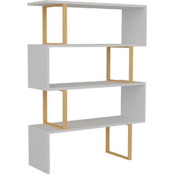 Hanah Home Adriana Βιβλιοθήκη 91.5x29.5x124.5cm 875ZNA3621