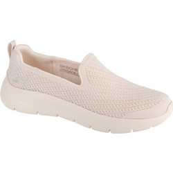 Skechers Go Walk Flex - Ocean Sunset Γυναικεία Sneakers Flatforms Nude 124819-NAT