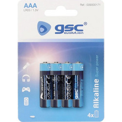 GSC Evolution Alkaline AAA 4τμχ