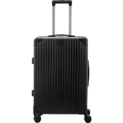 Sentio Βαλίτσα Μεσαία 67x45x25cm με 4 Ρόδες Μαύρη
