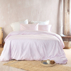 Rythmos Σετ Σεντόνια Ημίδιπλα Βαμβακερά 160x260 Pacify Pink