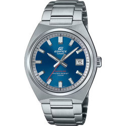 Casio Edifice Ανδρικό Ρολόι με Ασημί Μεταλλικό Μπρασελέ EFB-109D-2AVEF