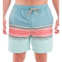 Hurley Ανδρικό Μαγιό Σορτς με Σχέδια Γαλάζιο MBS0011880-313