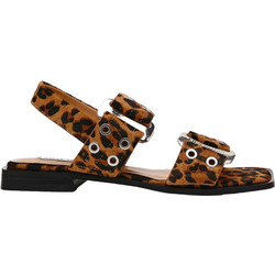 Steve Madden Γυναικεία Σανδάλια Suede Ταμπά Μαύρα SM19000134-969