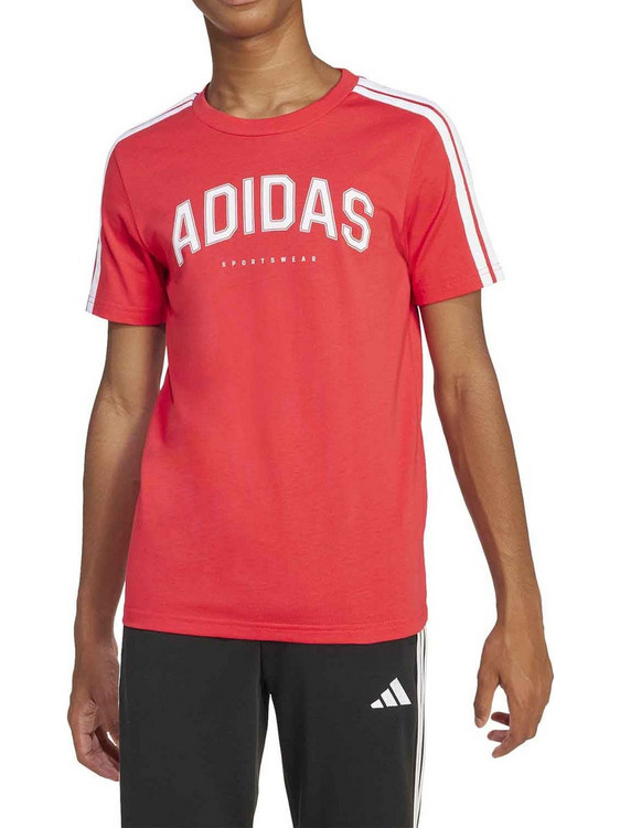 Adidas Παιδικό T-Shirt Κοντομάνικο Κόκκινο JI6673