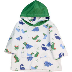 Zoocchini Dino & Friends Παιδικό Πόντσο Θαλάσσης Πράσινο ZOO12316