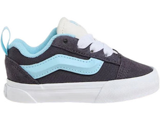 Vans Knu Skool Παιδικά Sneakers Navy Μπλε Γαλάζια VN000D0KY311