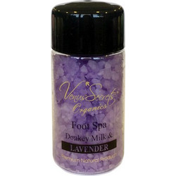 Venus Secrets Donkey Milk & Lavender Άλατα Μπάνιου Κρύσταλλοι για Ποδόλουτρο 75gr