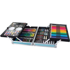 AP0005 Blue Σετ Ζωγραφικής με Βαλιτσάκι 34x23x8.5cm 145τμχ