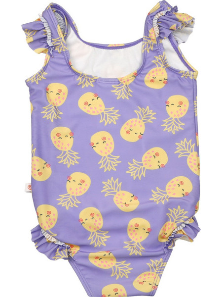 Zoocchini Pineapple Αντηλιακό UV Βρεφικό Μαγιό Ολόσωμο για Κορίτσι Λιλά ZOO12255