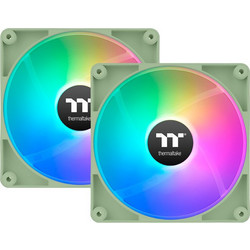 Thermaltake CT140 Reverse Case Fan 140mm με Σύνδεση 3-Pin 4-Pin PWM 2τμχ Matcha Green