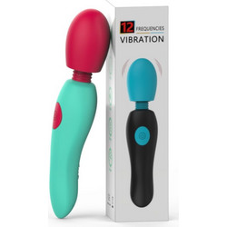 Kinksters Frequency Wand Massager Δονητής Μασάζ Cyan