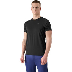 4F Functional Ανδρικό Αθλητικό T-Shirt Μαύρο 4FWSS25TFTSM1215-20S