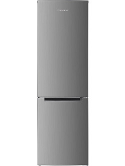 Crown CBN265EIX Ψυγειοκαταψύκτης 253lt Full No Frost Υ180xΠ55xΒ60cm Inox