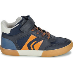 Geox Παιδικά Sneakers Μποτάκια Navy Μπλε Πορτοκαλί J565CA0MEFUC4218