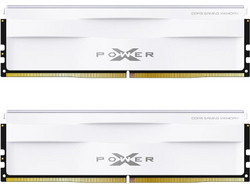 Silicon Power XPOWER Zenith 32GB (2X16GB) DDR5 RAM 6000MHz C30 White