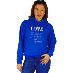 Takeposition Γυναικείο Φούτερ με Κουκούλα & Τσέπες Royal Blue 314-5002.2