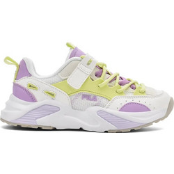Fila Memory Παιδικά Sneakers Λευκά Λιλά Lime 3YF51011-180