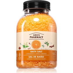 Green Pharmacy Cinnamon & Sweet Orange Άλατα Μπάνιου Κρύσταλλοι 1kg