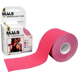MVS Ταινία Κινησιολογίας 5cm x 5m Ροζ 1τμχ