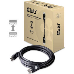 CLUB3D Καλώδιο DisplayPort 1.4 to DisplayPort Male 3m Black CAC-1060