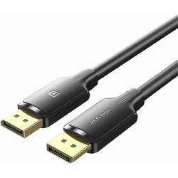 Vention Καλώδιο DisplayPort to DisplayPort Male 1m Black HAKBF