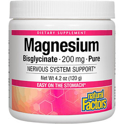 Natural Factors Magnesium Bisglycinate 200mg 120gr