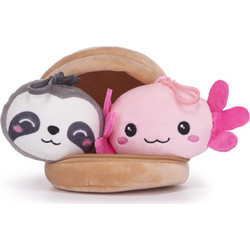 Posh Paws Kawaii Kuties Bραδύποδας & Axolotl με Κλιπ σε Dumpling 14cm