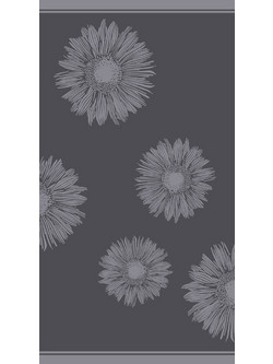 Melinen Flower Πετσέτα Θαλάσσης Ανθρακί 86x160cm 20004874