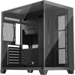 1stPlayer Megaview MV8-TP Black Gaming Midi Tower Κουτί Υπολογιστή με Πλαϊνό Παράθυρο