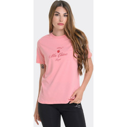Target Γυναικείο Αθλητικό T-Shirt Ροζ S25/65200-02