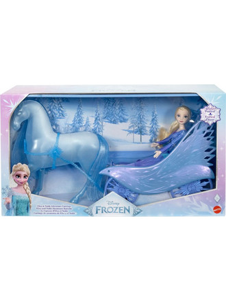 Mattel Disney Frozen II Elsa & Nokk with Adventure Carriage