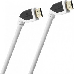 OEHLBACH Καλώδιο HDMI 2.0 Angle 90° HDMI Male to HDMI Male 1.7m White