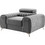 PoliHome Πολυθρόνα Γκρι Rene 162736579