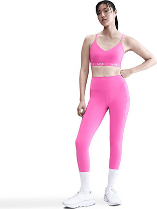 Nike Indy Αθλητικό Μπουστάκι με Χαμηλή Στήριξη & Αφαιρούμενη Ενίσχυση Φούξια FD1062-675