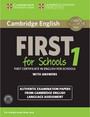 Cambridge English First 1 for Schools for Revised Exam from 2015 Student's Book Pack Cambridge English First 1 for Schools for Revised Exam from 2015 Student's Book Pack