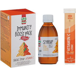 Kaiser Immunity Boost Pack Φυτικό Σιρόπι για Παραγωγικό Βήχα και Ερεθισμένο Λαιμό 200ml + Vitamin C & Zinc 20 Αναβράζοντα Δισκία