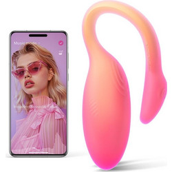 Magic Motion Flamingo Max Δονητής Egg 11cm Πορτοκαλί