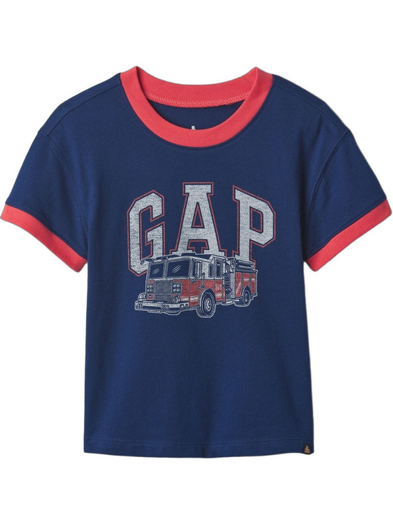 Gap Παιδικό T-Shirt Κοντομάνικο Navy Μπλε Κόκκινο 886990001
