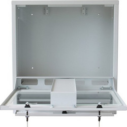 Techly 105780 Επιτοίχια Καμπίνα Rack 62x30.4x67cm