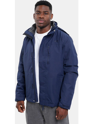 Nuff Ανδρικό Μπουφάν Χειμωνιάτικο Softshell Navy Μπλε NU52420071-20