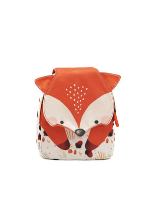Sassi Crunchy the Fox Σχολική Τσάντα Πλάτης Νηπιαγωγείου Πορτοκαλί BP1785