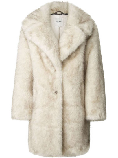 Pepe Jeans Frida Γυναικεία Γούνα Εκρού PL402502