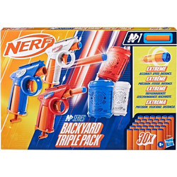 Hasbro Nerf N Series Backyard Triple Pack Σετ Εκτοξευτές για 8+ Ετών