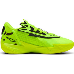 Puma Scoot Zeros II Ανδρικά Αθλητικά Παπούτσια για Μπάσκετ Lime 312223-02