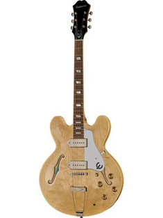 Epiphone Casino Ηλεκτρική Κιθάρα Hollow με Μαγνήτες HH & Ταστιέρα Indian Laurel Natural