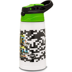 CoolPack Game Παιδικό Παγούρι Θερμός Ανοξείδωτο με Καλαμάκι Πολύχρωμο 350ml