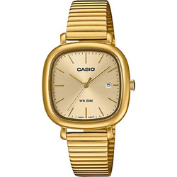 Casio Γυναικείο Ρολόι με Χρυσό Μεταλλικό Μπρασελέ LTP-B166G-9AVEF