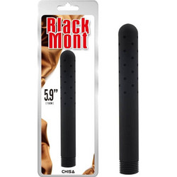 Chisa Novelties Black Mont 360 Water Flow Πρωκτικό Ντους 15cm Μαύρο